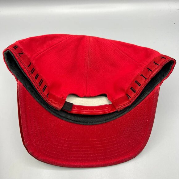 Air Jordan Hat Men Red Win Like 96 Jumpman Snap Back Cap - Picture 5 of 8